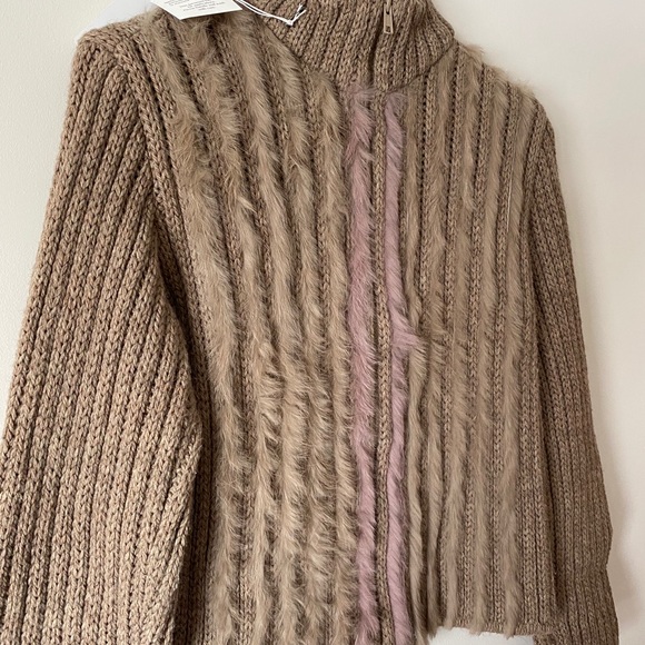 VINTAGE Paola Frani Zip Up Cardigan - Picture 2 of 6